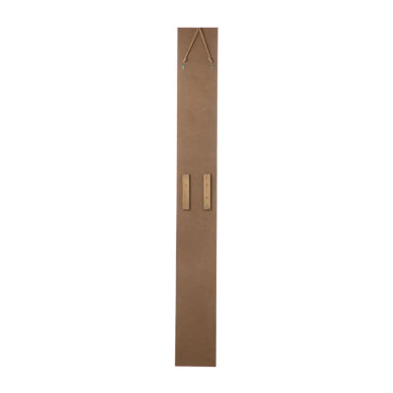 Glitzhome Wooden Nativity Peace Christmas Porch Sign
