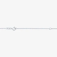 Diamond Accent "Travel" (G-H / I1-I2) Airplane Womens Diamond Accent Lab Grown White Diamond Sterling Silver 16 Inch Pendant Necklace