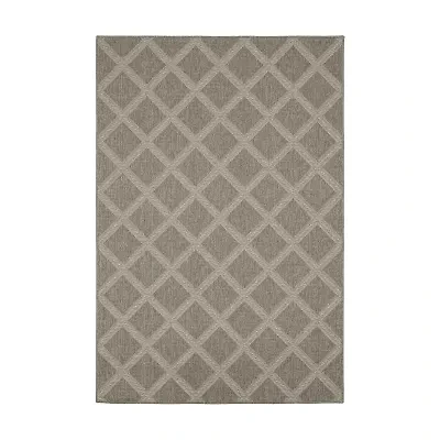Covington Home Carina Woven Diamonds 39"X60" Indoor Outdoor Rectangular Accent Rug