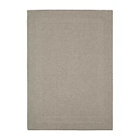 Covington Home Carina Textured Border Indoor Outdoor Rectangular Area Rug