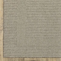 Covington Home Carina Textured Border Indoor Outdoor Rectangular Area Rug