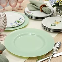 Martha Stewart Highbrook 13-inch Jadeite Glass Plate