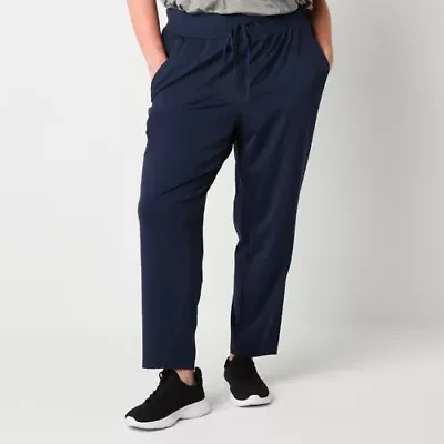 Xersion EverUltra™-Lite Womens Tapered Mid Rise Regular Fit Plus Active Jogger Pant