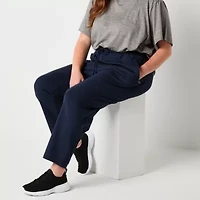 Xersion EverUltra™-Lite Womens Tapered Mid Rise Regular Fit Plus Active Jogger Pant