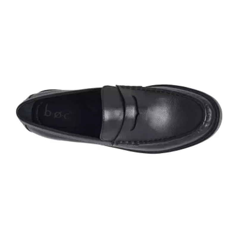 BOC by Born Cade Womens Moc Closed Toe Loafers