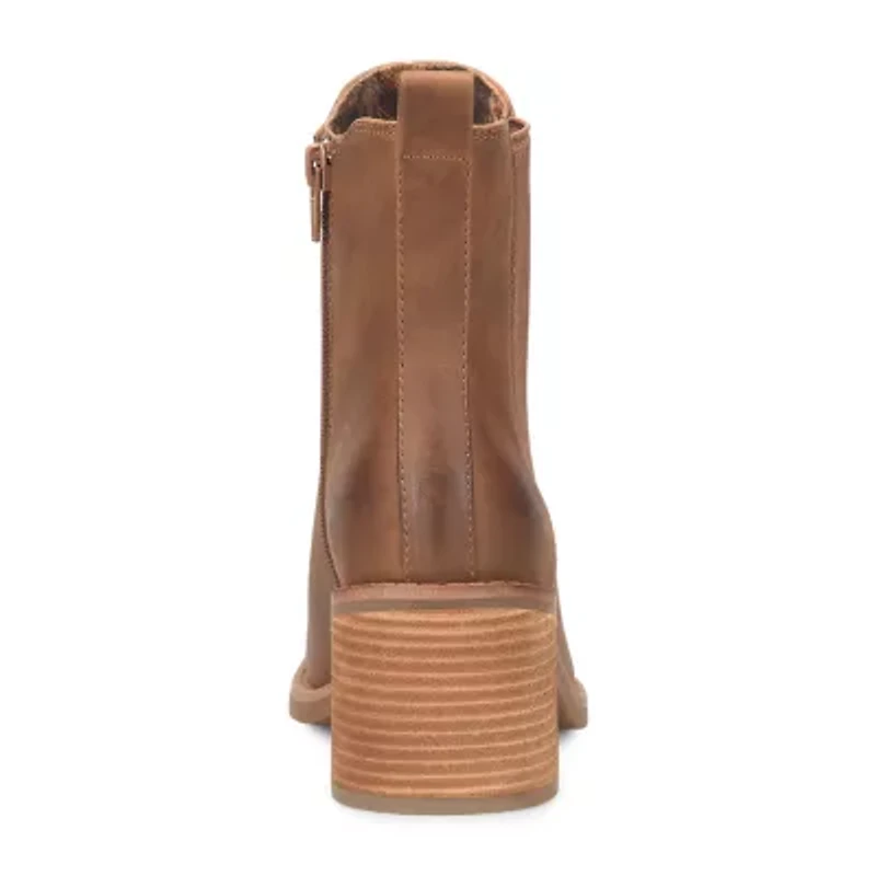 BOC by Born Womens Finn Stacked Heel Booties