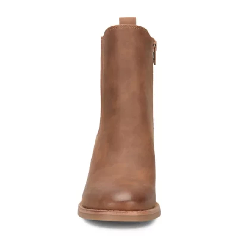 BOC by Born Womens Finn Stacked Heel Booties