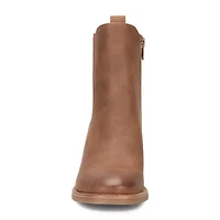 BOC by Born Womens Finn Stacked Heel Booties