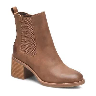 BOC by Born Womens Finn Stacked Heel Booties