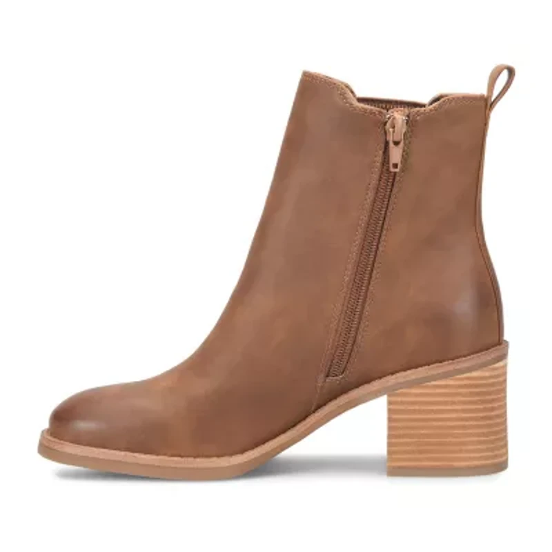 BOC by Born Womens Finn Stacked Heel Booties