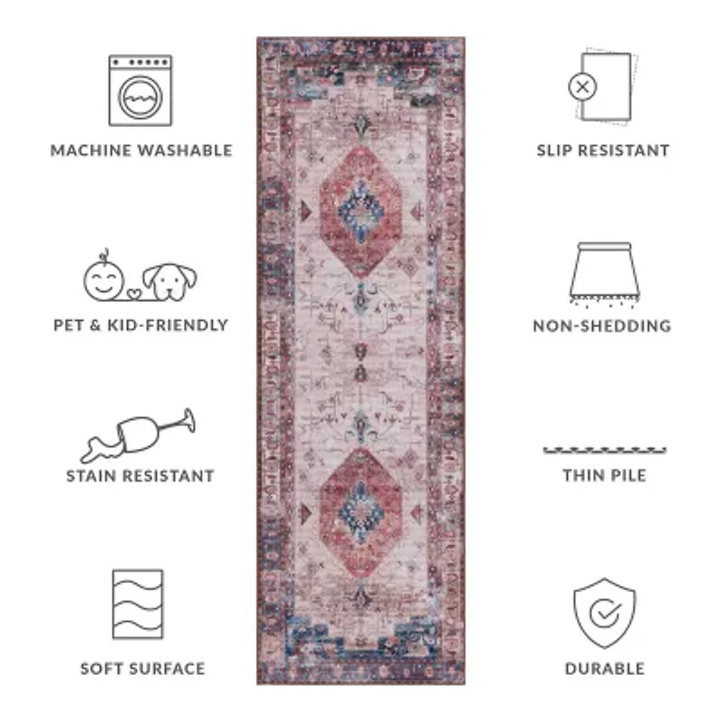 Safavieh Tucson Zoey 30"X96" Indoor Rectangular Runner