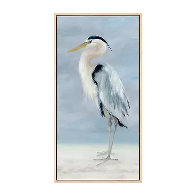 Streamline Art Coastal Calm Proud Framed Canvas Art