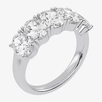 G / Vs2-Si2) Womens 2 1/2 CT. T.W. Lab Grown White Diamond 14K Gold 5-Stone Anniversary Band