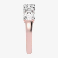 G / Vs2-Si2) Womens 2 1/2 CT. T.W. Lab Grown White Diamond 14K Gold 5-Stone Anniversary Band