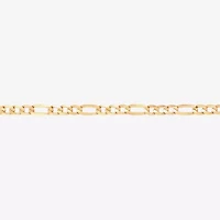 Made in Italy Unisex Adult 14K Gold 18 Inch Figaro Chain Necklace