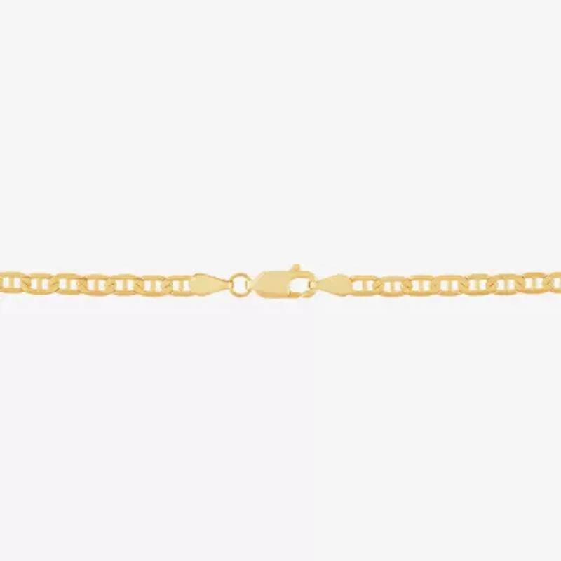 Unisex Adult 14K Gold 18 Inch Link Chain Necklace