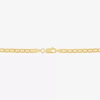 Unisex Adult 14K Gold 18 Inch Link Chain Necklace