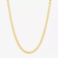 Unisex Adult 14K Gold 18 Inch Link Chain Necklace