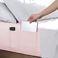 Swift Home Storage Pocket Wrinkle Resistant Fitted Sheet