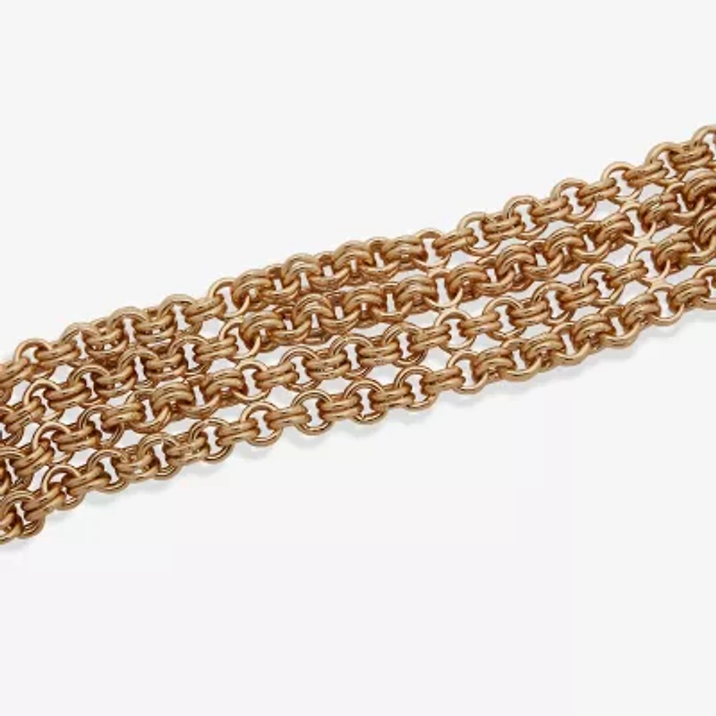 Worthington Gold Tone Womens Cuff Bracelet