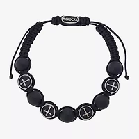 J.P. Army Mens Stainless Steel Cross Bolo Bracelet