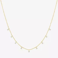 Diamond Addiction (G-H Womens 1/3 CT. T.W. Lab Grown White Diamond 10K Gold 16 Inch Pendant Necklace