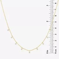 Diamond Addiction (G-H Womens 1/3 CT. T.W. Lab Grown White Diamond 10K Gold 16 Inch Pendant Necklace