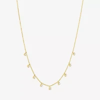 Diamond Addiction (G-H / Si2-I1) Womens 1/3 CT. T.W. Lab Grown White Diamond 10K Gold 18 Inch Pendant Necklace