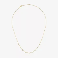 Diamond Addiction (G-H / Si2-I1) Womens 1/3 CT. T.W. Lab Grown White Diamond 10K Gold 18 Inch Pendant Necklace