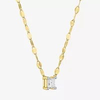 Diamond Addiction (G-H / Si2-I1) Womens 1/3 CT. T.W. Lab Grown White Diamond 10K Gold 18 Inch Pendant Necklace