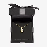 Gh / Si2 I1) Womens 1/ CT. T.W. Lab Grown White Diamond 10K Gold 16 Inch Pendant Necklace