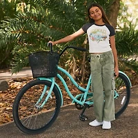 Roxy Big Kid Girls Wide Leg Cargo Pant