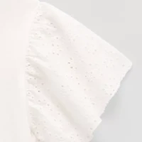 Okie Dokie Toddler & Little Girls Round Neck Short Sleeve T-Shirt