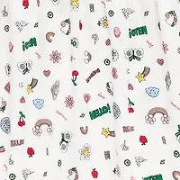 Okie Dokie Toddler & Little Girls Short Sleeve A-Line Dress