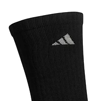 adidas Mens 6 Pair Crew Socks