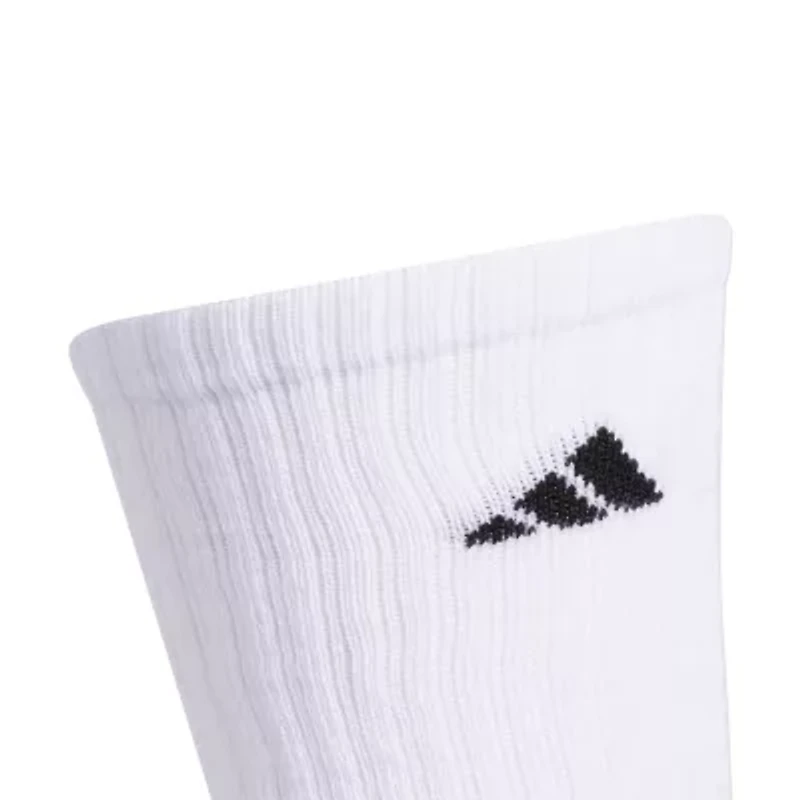 adidas Mens 6 Pair Crew Socks