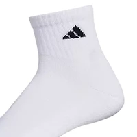 adidas Mens 6 Pair Quarter Ankle Socks