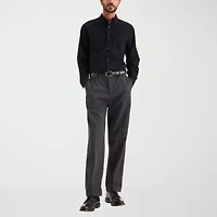 Dockers Stain Defender Mens Long Sleeve Cuffed Regular Fit Button-Down Shirt
