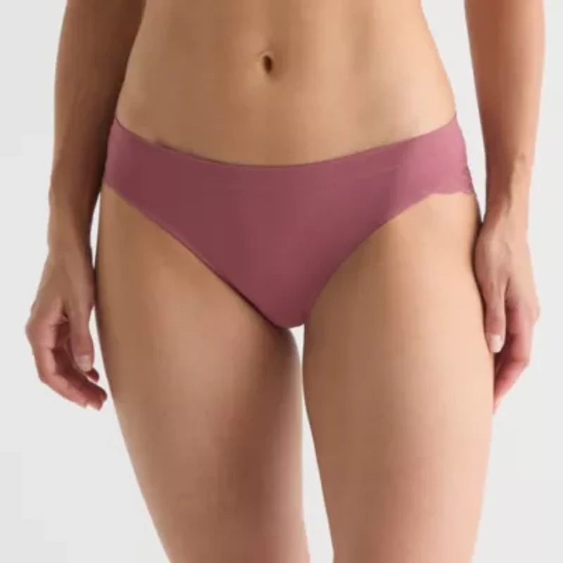 Ambrielle Seamless Lace Cheeky Panty