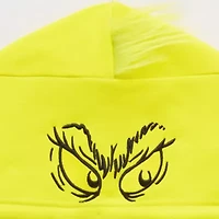 Cosplay Womens Long Sleeve Grinch Fleece Zipper Juniors Hoodie