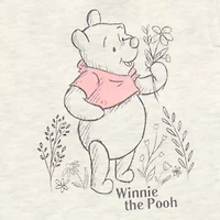 Varsity Womens Cuffed Mid Rise Winnie The Pooh Juniors Fleece Jogger Pant