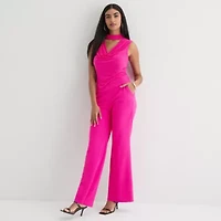 Bold Elements Womens Cowl Neck Sleeveless Blouse
