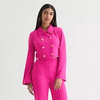 Bold Elements Womens Regular Fit Double Breasted Suit Jacket