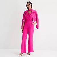 Bold Elements Womens Flare Mid Rise Trouser