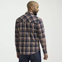 Wrangler Broken Twill Mens Long Sleeve Regular Fit Button-Down Shirt