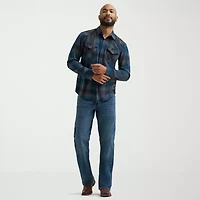 Wrangler Broken Twill Mens Long Sleeve Regular Fit Button-Down Shirt