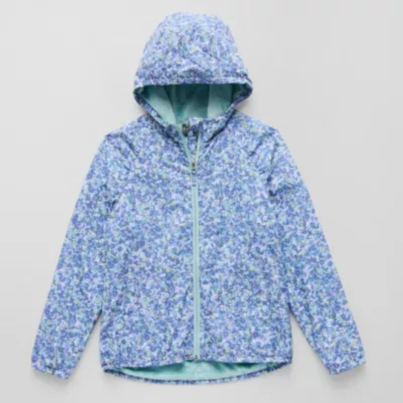 Free Country Little & Big Kid Girls Water Resistant Lightweight Windbreaker