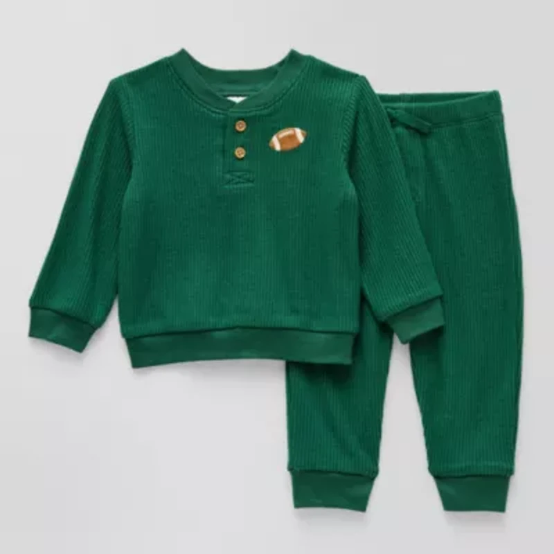 Okie Dokie Baby Boys 2-pc. Pant Set