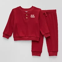 Okie Dokie Baby Boys 2-pc. Pant Set