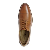 Florsheim® Montinaro Mens Leather Cap-Toe Oxfords
